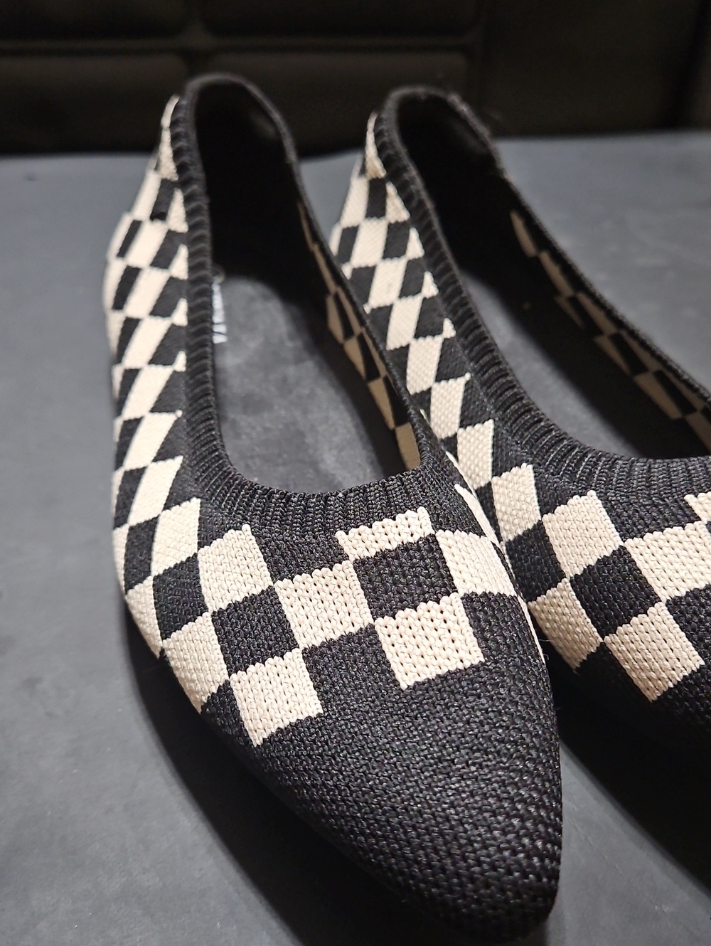 Vivaia Aria 5° Pointed-Toe Ballet Flats Size 38.5 (US 8) - Picture 3 of 9